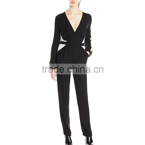 Designer Women Apparel Latin American Dresses Jumpsuit Rompers Clubwear Black Dress With Gold Belt Sleevless Dresses photo-4