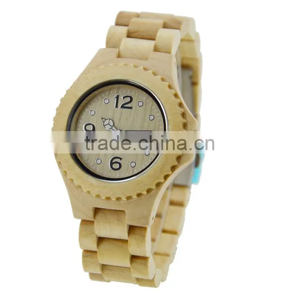 2015 Various Design Wooden Unisex High Quality Famous Brand Watches photo-4