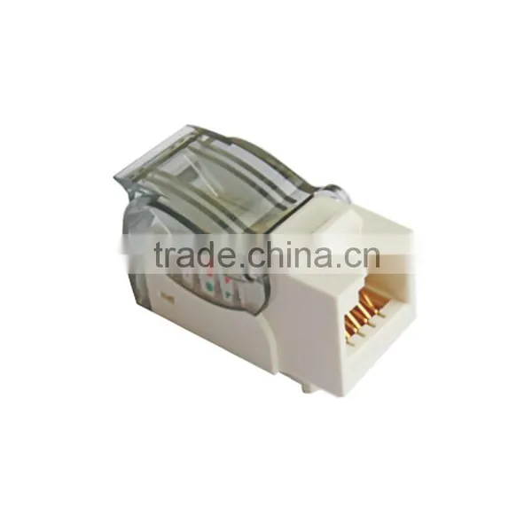 Toolless UTP Cat 6 RJ45 Keystone Jack photo-2