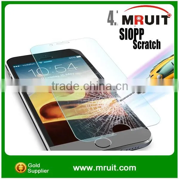 Mobile Phone Screen Protective Film / Full Cover 9H 2.5D Round Edge Mobile Phone Tempered Glass Screen Protector for IPhone 6 photo-3