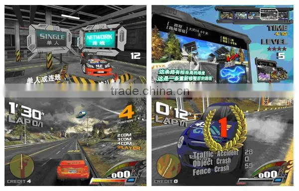 Speed Max Dynamic Indoor Coin Operated Racing Car Game photo-6