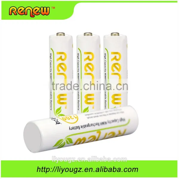 New Brand!!! 4 Pack Renew 1200 Cycle AAA 1200mAh Ni-MH Rechargeable Battery photo-4