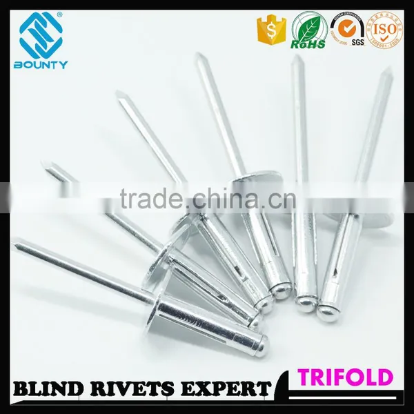 HIGH QUALITY FACTORY L/F HEAD TRI-BULB BLIND RIVETS FOR GLASS CURTAIN WALL photo-2