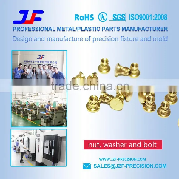 Nonstandard insert nut custom made copper insert nut