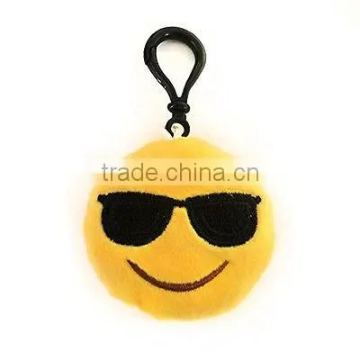 SUNYOU 6cm Mini Emoji Keychain Plush Toy Bag Accessory photo-4