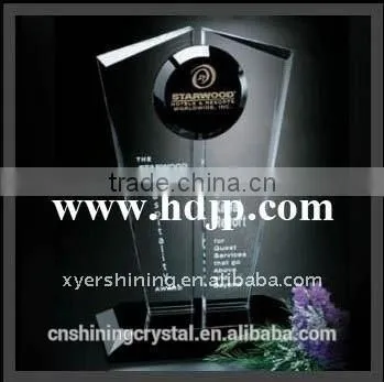 2015 Made in Xyer High Quality Cheap Wholesale Cheap Crystal Microphone Trophy