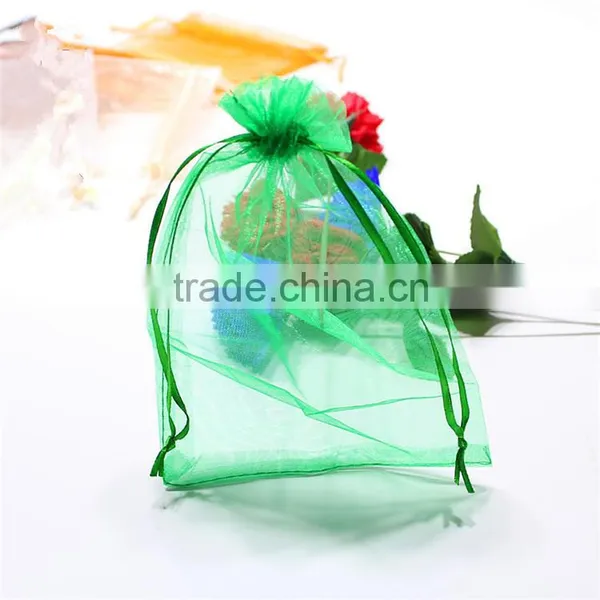 Factory Cheap Celebrate it Wedding Candy Organza Gift Bags photo-4