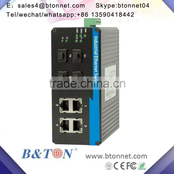 IP30 IP40 High Power POE Managed/unmanaged Industrial PoE Switch for 4POE photo-2