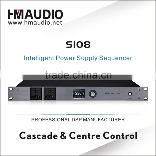 S108 Audio Power Sequencer with filter Power Supply Sequencer