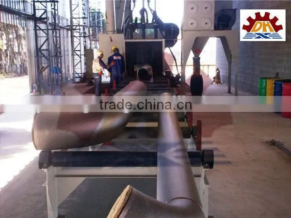 QG Steel Tube Shot Blasting Machine, Pipe Shot Peening Equipment