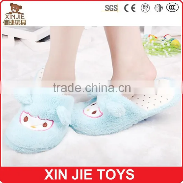 Cute Plush Sheep Slippers Lovely Lamb Plush Slippers Hot Sale Lades Plush Animal Slippers photo-4