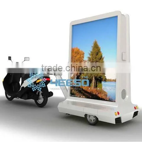 Hot!!! Yeeso Scooter Advertising Trailer for Tricycle and Motorcycle, Only 1800dollars photo-4