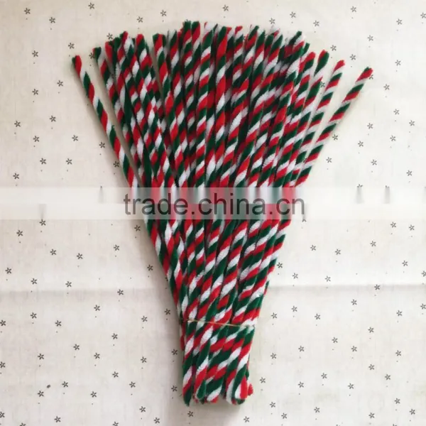 DIY Crafts About Chriatmas Colors for Twisted Pipe Cleaners photo-3