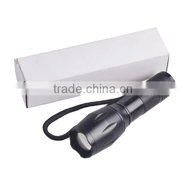 XML T6 Water Resistant Camping Torch Adjustable Focus Zoom Tactical Flashlight photo-6
