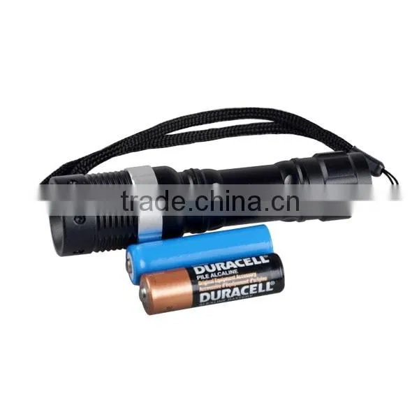 Clip Gold Color Torch LED Flashlight High Quality Pocket Mini LED Torch Flashlight photo-4