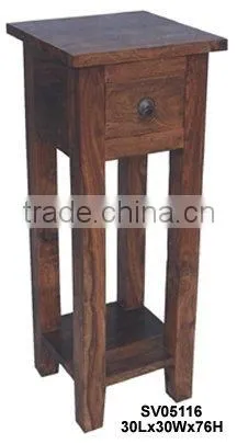 wooden telephone stand,side table,indian wooden furniture,home furniture,sheesham wood furniture,mango wood furniture