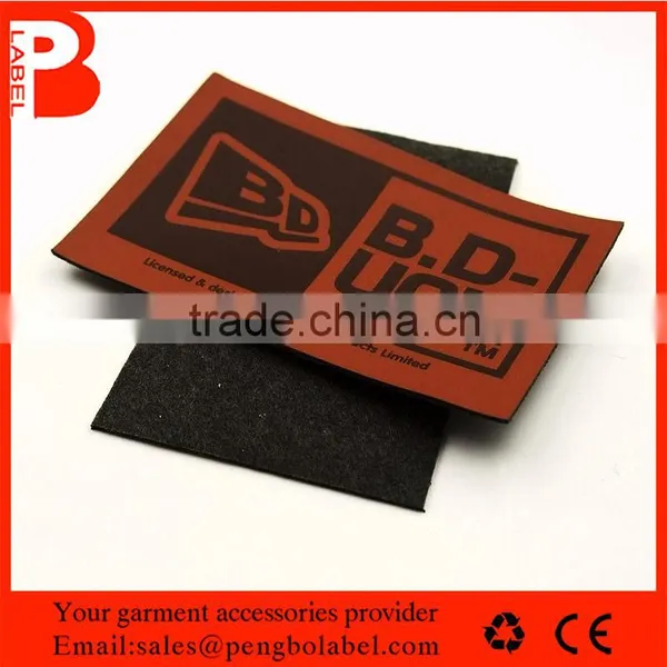 Wholesale 3D Heat Press Leather Labels for Jeans photo-6