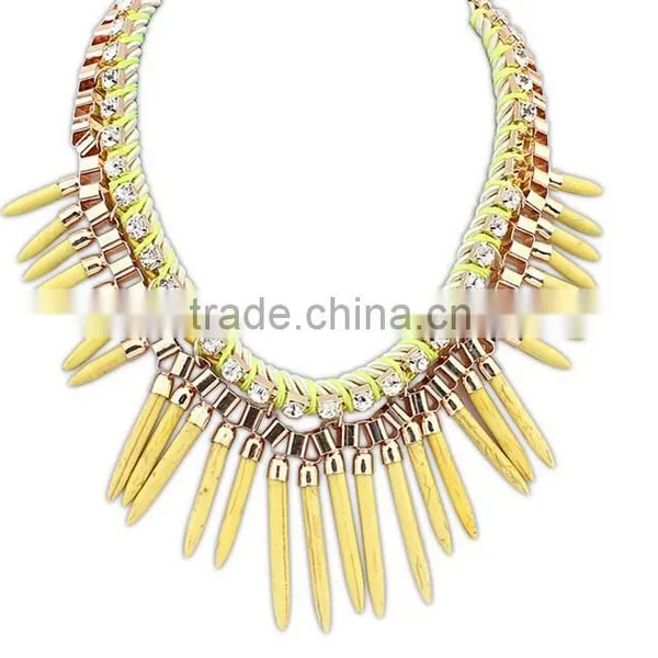 Factory Latest Design Luxury Rhinestone Necklace for Women photo-3