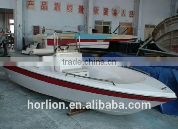 8 Person Capacity Cheap Price 4.88m FRP Fiberglass Sport Fishing Boat for Sale