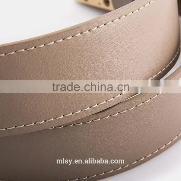 Charming Exotic Ladies Leather Belt Attractive Women Genuine Belt Metal Buckle Leather Belt photo-4