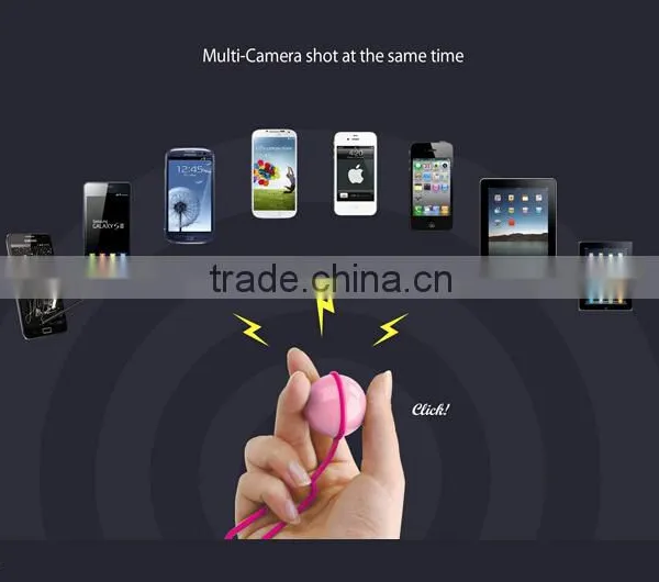 Wireless Remote Control Bluetooth Camera Shutter Ball for Smart Phone