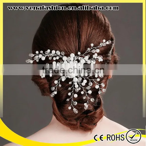 Bride Pearl Hair Ornament Wholesale, Fancy Ornament