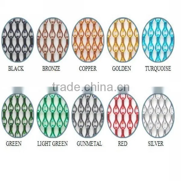 Manufacture for 12mm Glossy Anodized Aluminum Chain photo-2