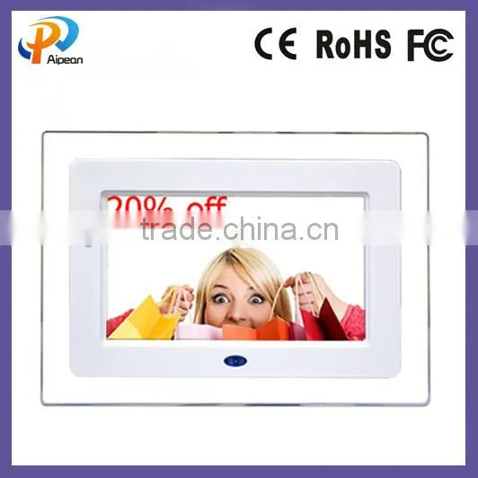 Shenzhen AIPEAN OEM/ODM Supplier Custom Video Loop Digital Tft Lcd Screen Signage Digital Lcd Player Display MP3/MP4/AVI/WMA photo-2