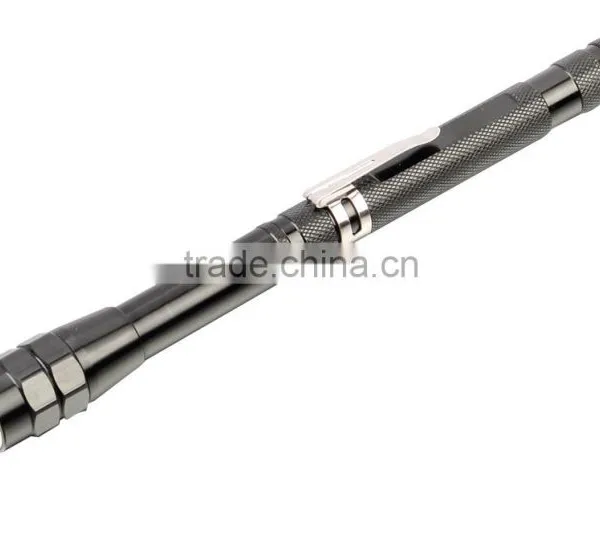 Hot Selling 3 LED Magnetic Led Flashlight Aluminum Flashlight With 2Magnets & Metal Clip photo-2