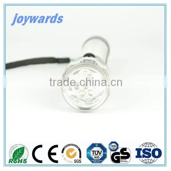 Dry Batteries Operated Aluminum LED Flashlight photo-4
