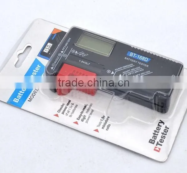 AA/AAA/C/D/9V/1.5V Button Cell Battery Tester Digital Battery Tester photo-5