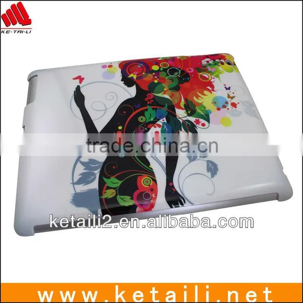 for Ipad 2/3/4 Hard Casing, Colorful Print Glossy Surface (FDA,BV ISO 9001 Report )