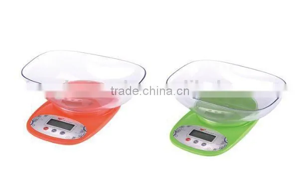Digital Food Scale 5kg 0.5g With Bowl photo-2