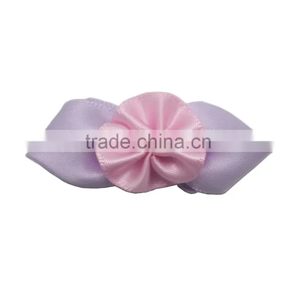 Hot Sale Colorful Bowknot Set Various Little Flower Handmade Ribbon Flower photo-5