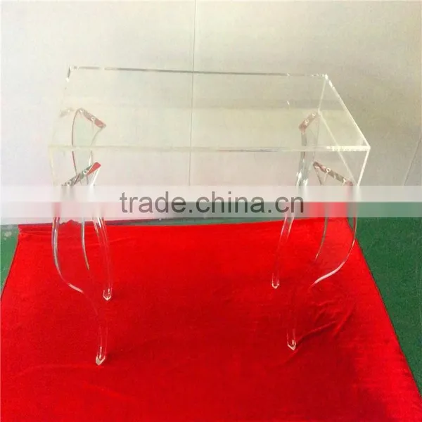 Clear Acrylic Office Desk Computer Organizer photo-3
