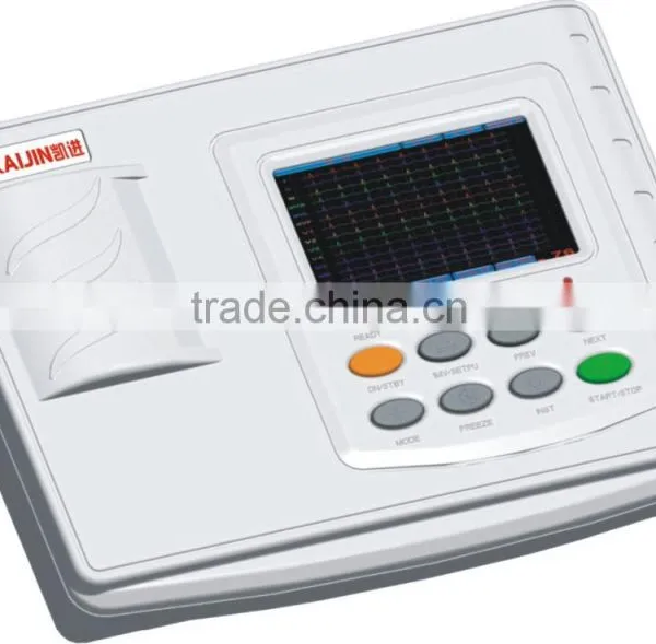 China Factory Sale 3 Channel Portable Ecg Machine photo-2
