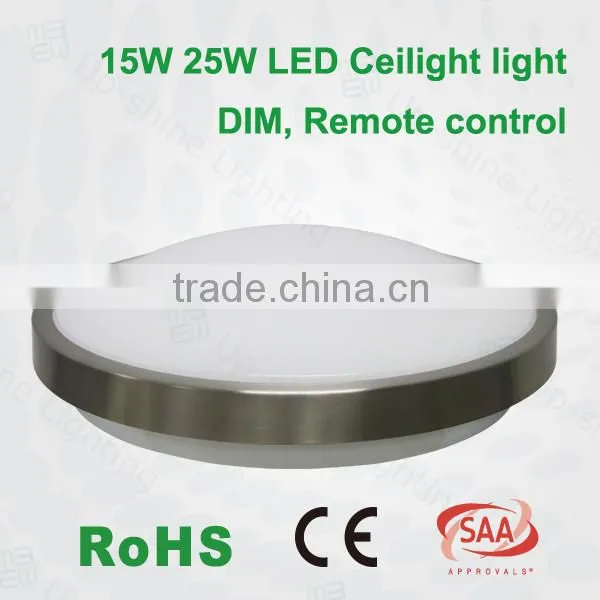 2016 Modern Ceiling Lamp CE SAA RoHS 3 Years Warranty 15W 25W Dimmmable Adjustable Bulkhead Led Ceiling Light