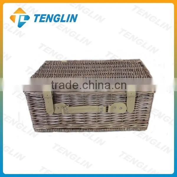 2 Person Wholesale Wicker Picnic Basket photo-2