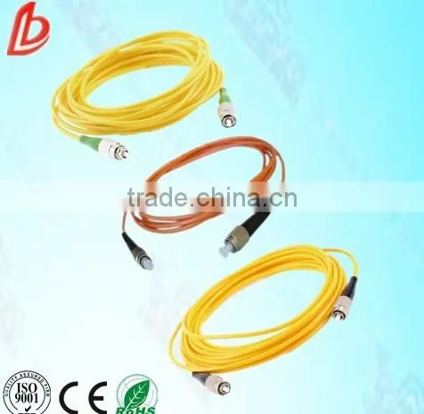 High Quality Optical Jumper Cable sm sx fc Fiber Optic Patch Cord,singlemode 9/125 Optical fc Fiber Patch Cord With Yellow Color photo-2