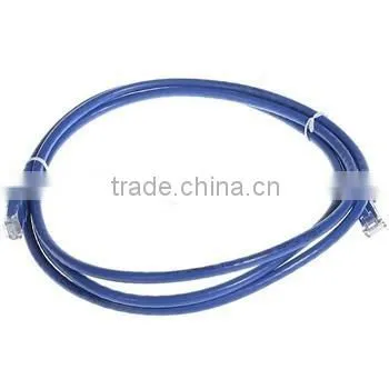 Hot Selling Bare Copper 3M RJ45 CAT6 Blue Color Flat Ethernet Cable Utp Patch Cord photo-3
