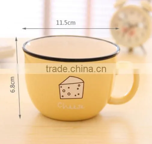High Quality Cute Creamic Lovers Breafast Cup/coffee Mug/milk Cup/tea Cup photo-3