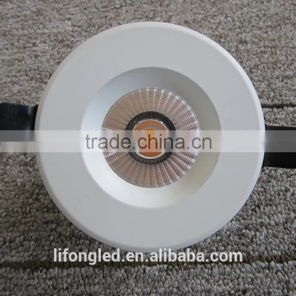Hot Selling Hotel Semi Recessed Low Glare Fixed LED Downlight photo-2