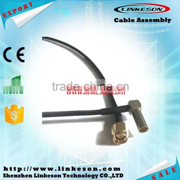 Cable Assembly SMA Male to MS147 Male Right Angle Cable for RG174 photo-2