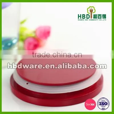 Wooden Lid for Glass Jar With Silicone Ring for Promotional photo-5