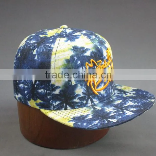 3D Embroidery Colorful 5-panel Snapback photo-5