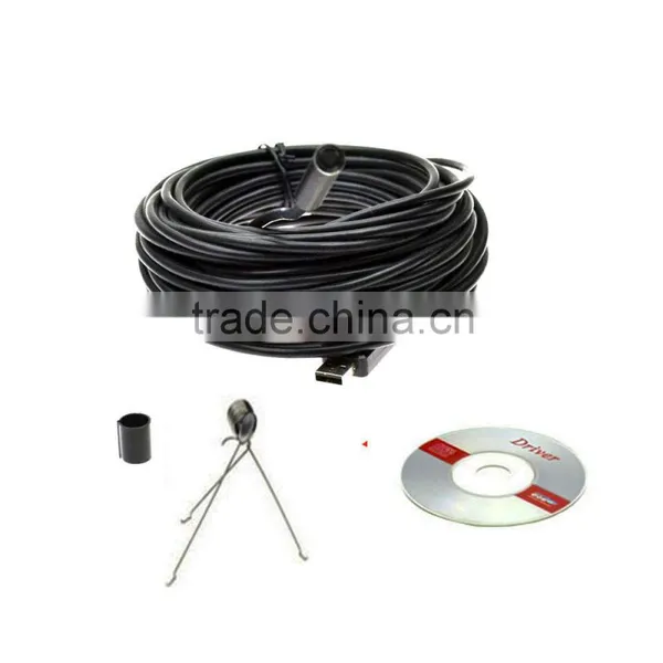10mm Lens Borescope USB Tube Snake Scope Inspection Camera With 4 LED ,Waterproof Endoscope