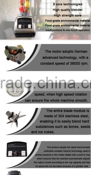 Made In China Electric Juicer For Old Men Nutrition Machine Ice Frappe Blender photo-2