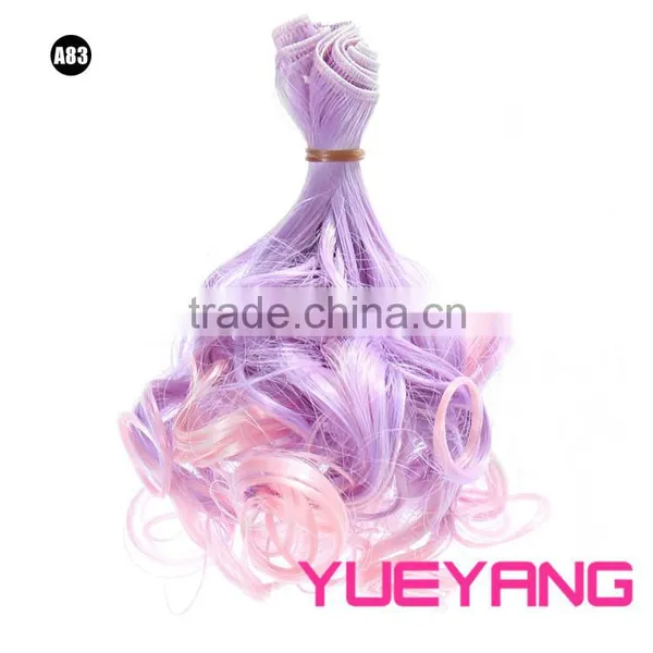 2016 Hotsale DIY Doll Wigs Weaving Hair Curly photo-2