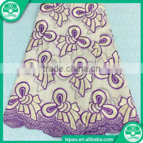 African Women's Skirt Fabric,Nigeria People's Clothing Fabric,cotton Cord Lace Fabric photo-3
