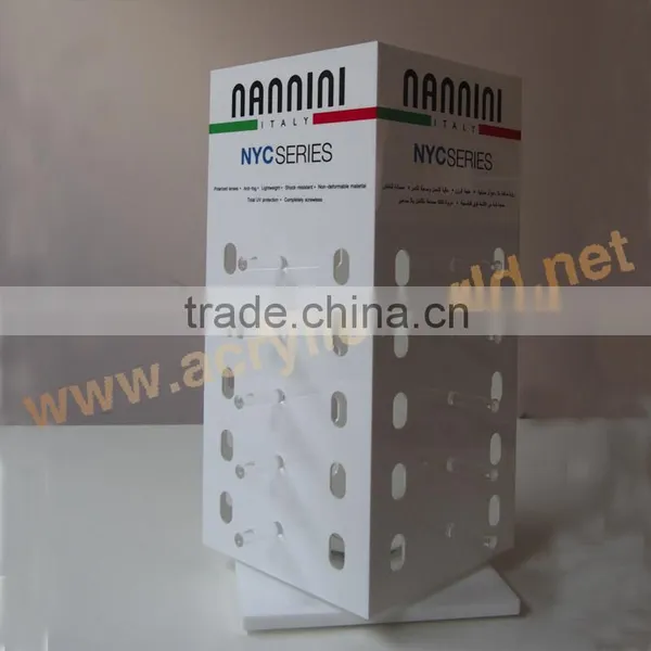 Acrylic Free Base Rotating Glasses Display Stand/ Contact Lenses Display Stand photo-3